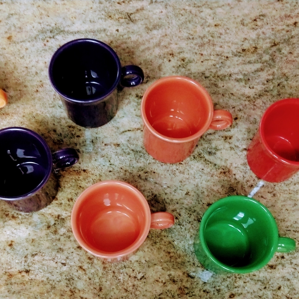 Fiestaware cups